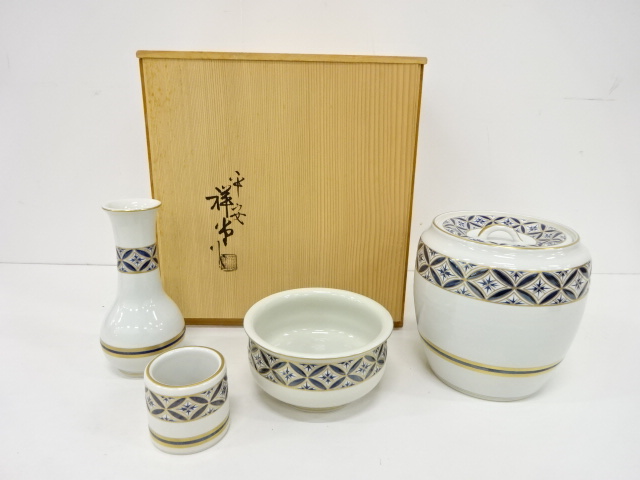 11点】花器 竹 工芸 茶道具 茶道 木製
